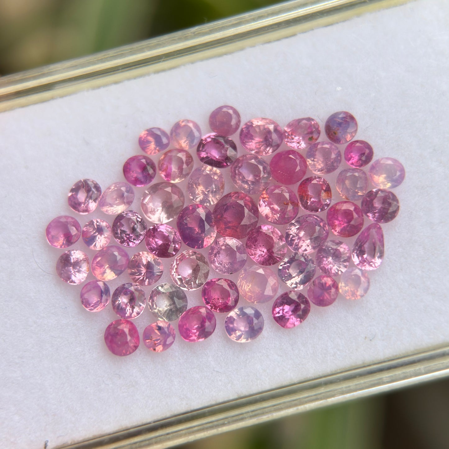 10.57 ct/ 51 Pcs Natural Mix Color Spinel Vietnam. Free Shape. No Treatment.