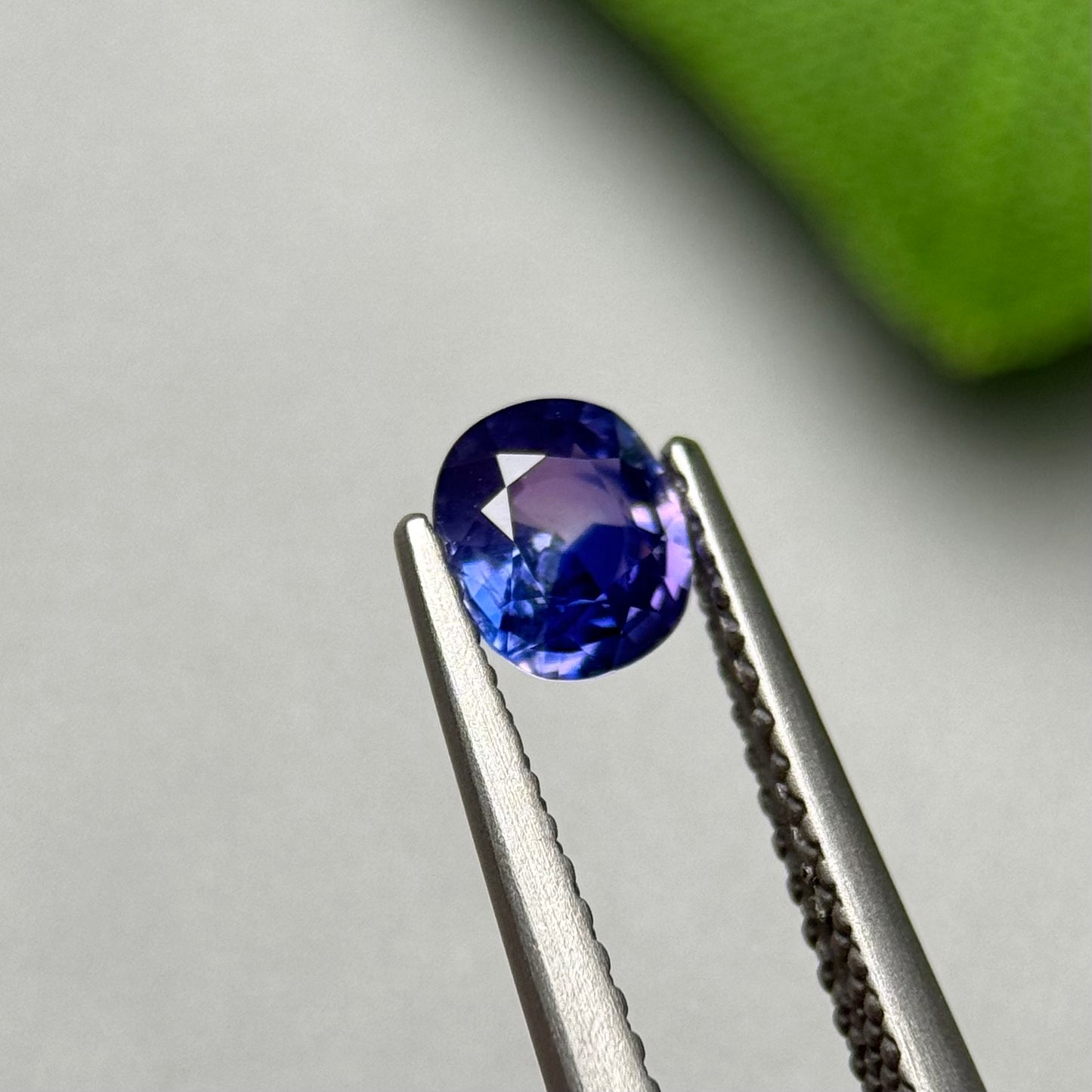 0.55ct Natural Blue Milky Sapphire Vietnam.
