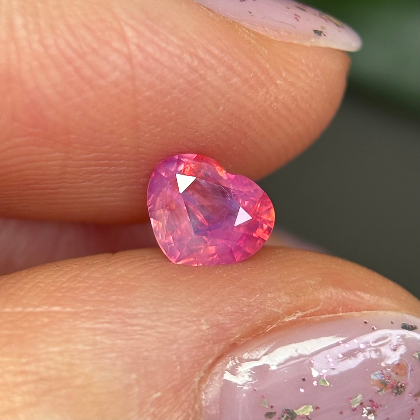 0.68ct Natural Pink Milky Sapphire Vietnam