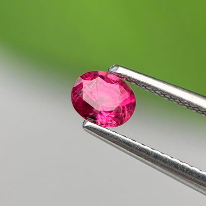 0.58 ct Natural Brownish Red Spinel Vietnam. Cushion Shape. No Treatment.