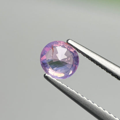 0.61 ct Natural Pink Milky Sapphire Vietnam. Cushion Shape.