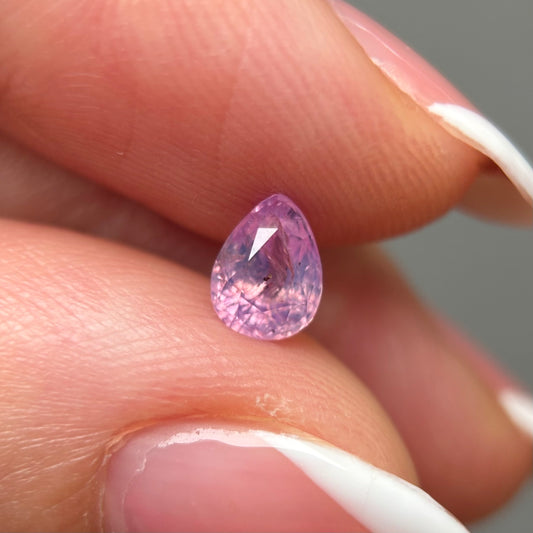 0.61ct Natural Milky Pink Sapphire Vietnam