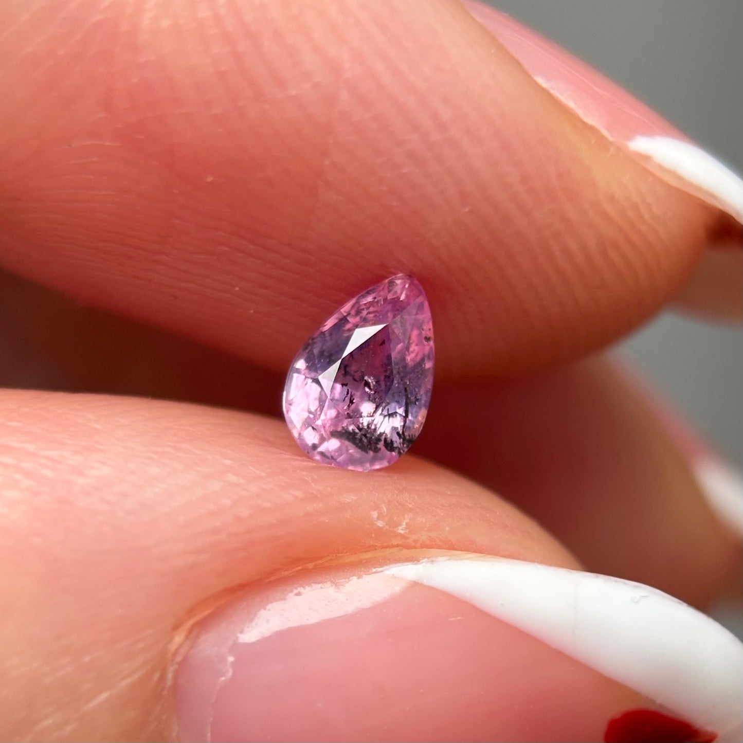 0.43ct Natural Milky Pink Sapphire Vietnam