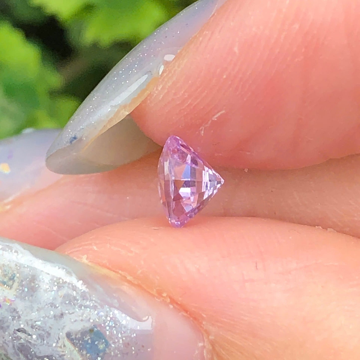 0,63ct Natural Light Pink Spinel Vietnam. Cushion Shape. No Treatment Spinel Luc Yen.