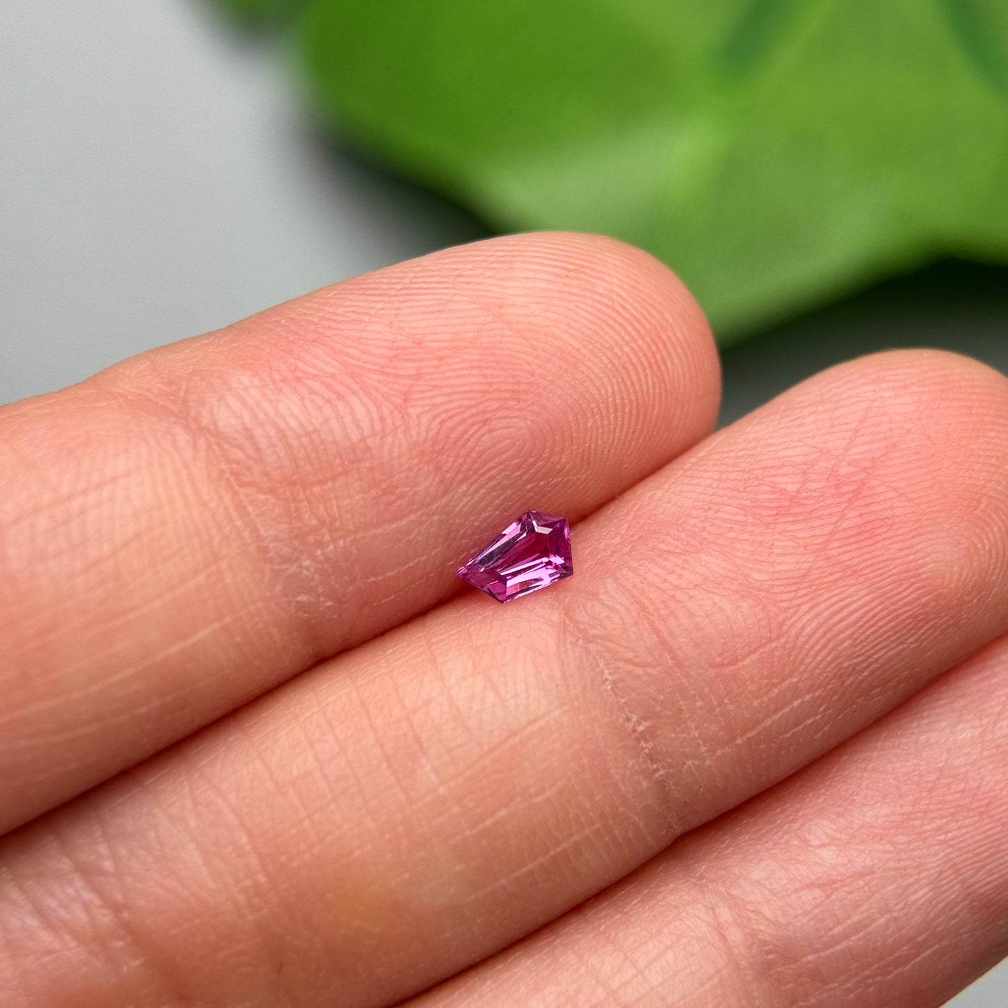 0.25ct Natural Purplish Pink Milky Sapphire Vietnam.
