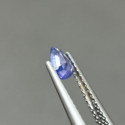 0,33ct Natural Blue Sapphire Vietnam. Pear Shape. No Treatment Sapphire Luc Yen.