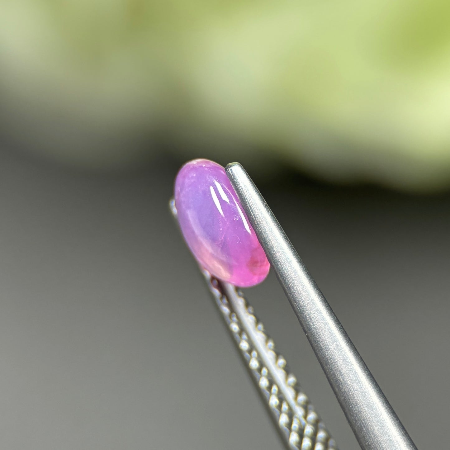 0.72ct Natural Pink Cacbochon Sapphire Viet Nam. No treatment.