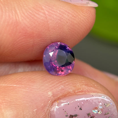 1.32 ct Natural Purple Milky Sapphire Vietnam