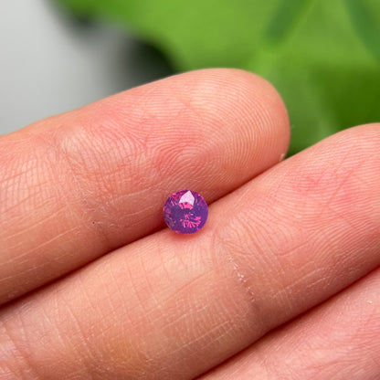 0.51ct Natural Pink Milky Sapphire Vietnam.