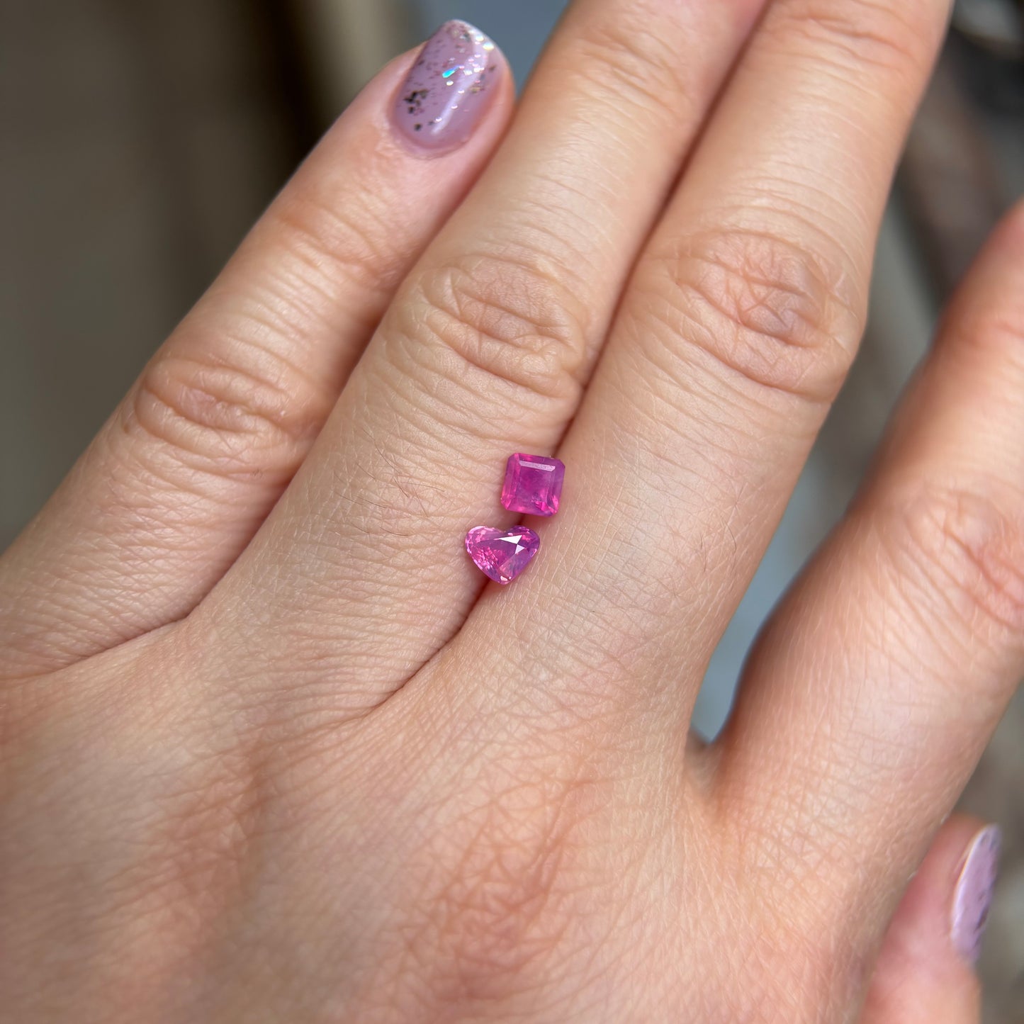 0.52 ct Natural Pink Milky Sapphire Vietnam in 14K Rose Gold Pendant