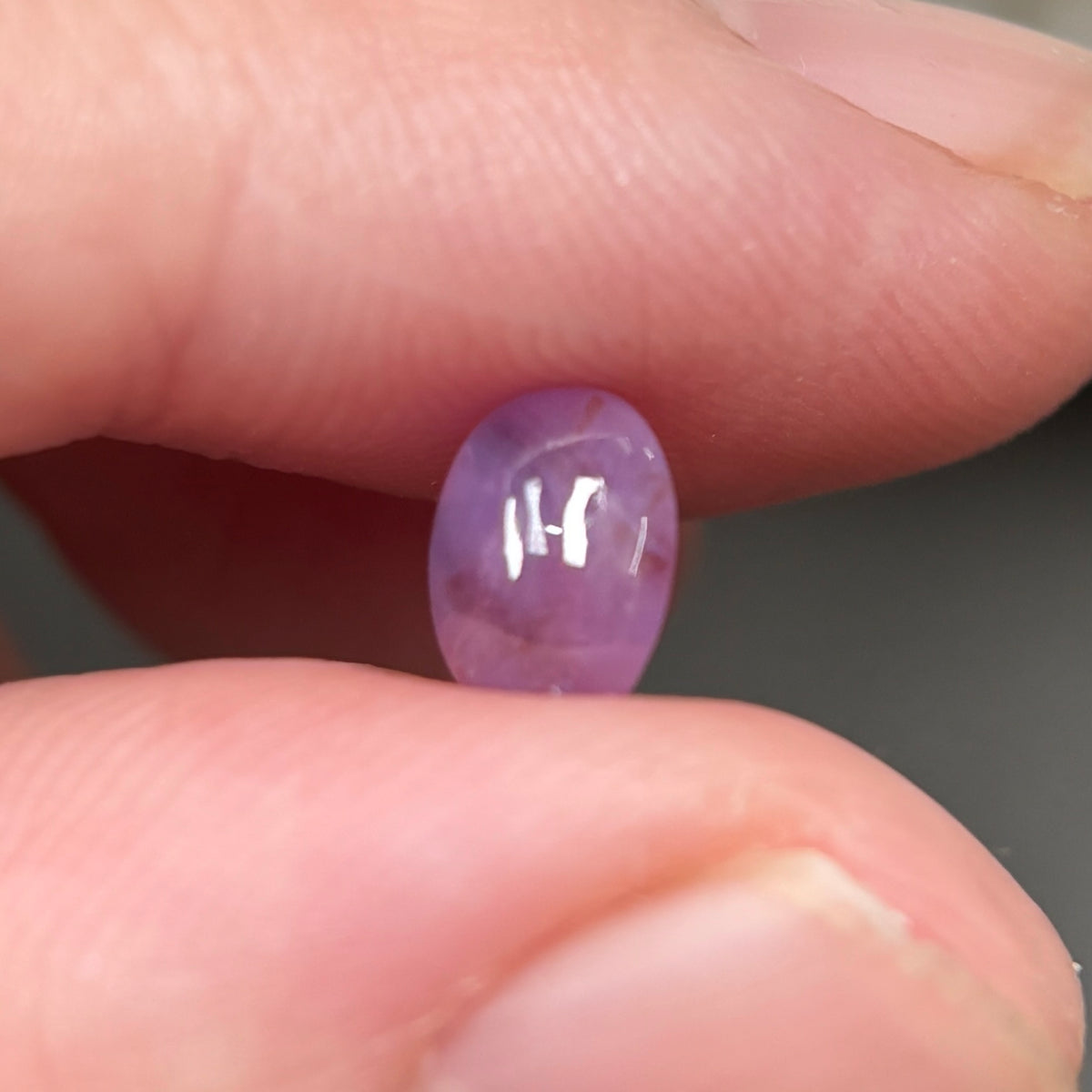 1,56ct Natural Pink Milky Cacbochon Sapphire Viet Nam. No Treatment Sapphire Luc Yen.