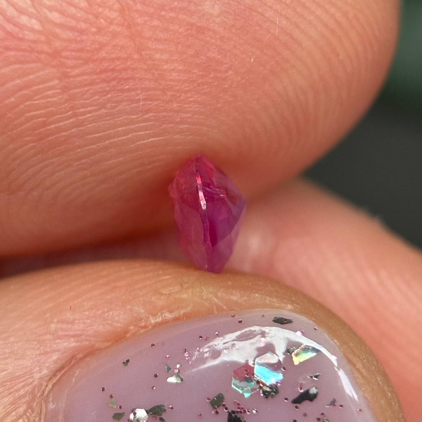 0.68ct Natural Pink Milky Sapphire Vietnam