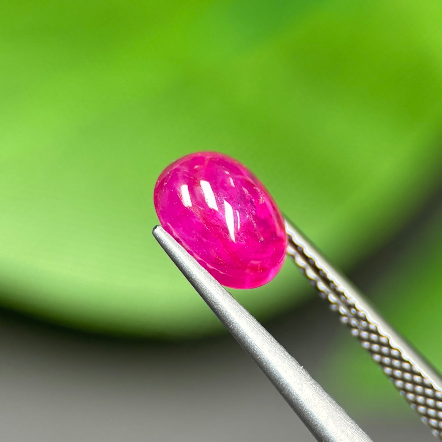 2.13ct Natural Ruby Cacbochon Viet Nam. No treatment Ruby Luc Yen.