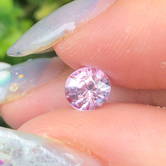 0,63ct Natural Light Pink Spinel Vietnam. Cushion Shape. No Treatment Spinel Luc Yen.