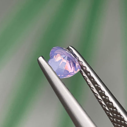 0.41ct Natural Milky Orangish Purple Sapphire Vietnam
