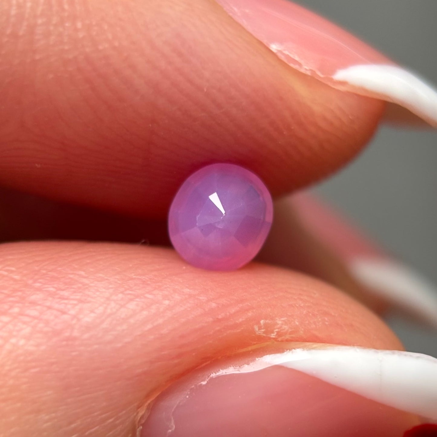 0.58ct Natural Milky Pink Sapphire Vietnam