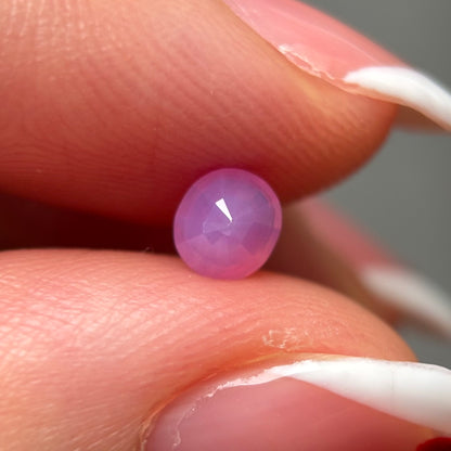 0.58ct Natural Milky Pink Sapphire Vietnam