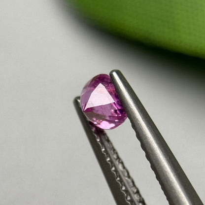 0.51ct Natural Pink Milky Sapphire Vietnam.