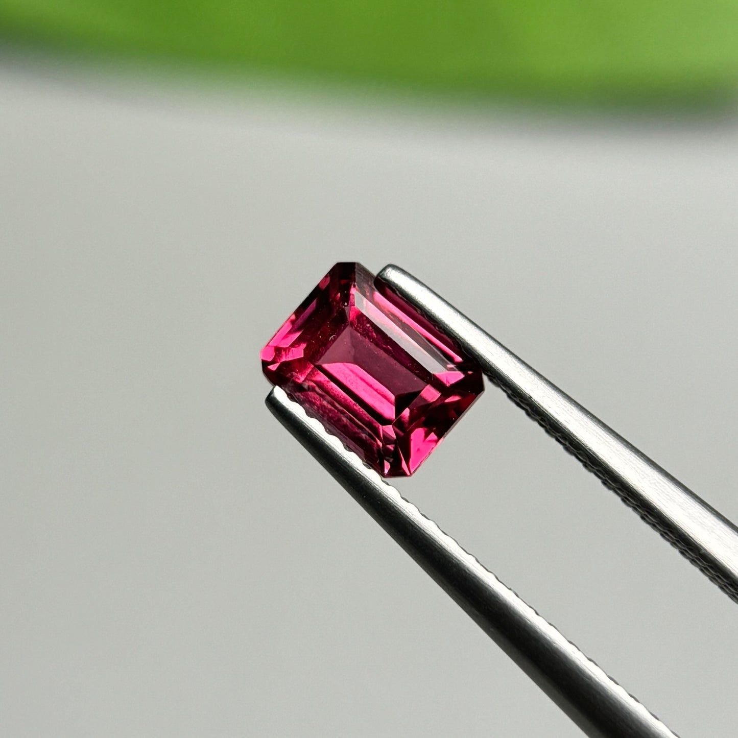 1.17ct Natural Brownish Red Spinel Vietnam. Emerald Shape.