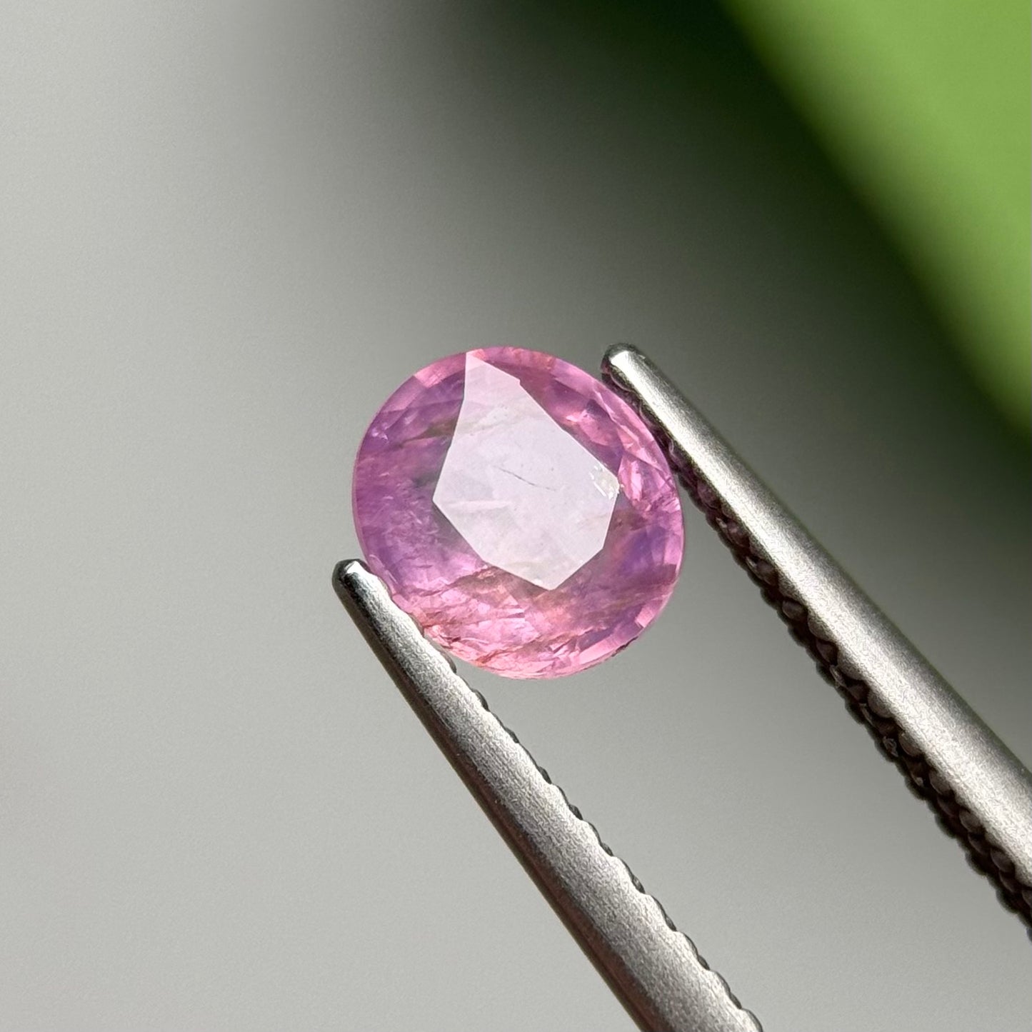 0.92ct Natural Pink Milky Sapphire Vietnam.