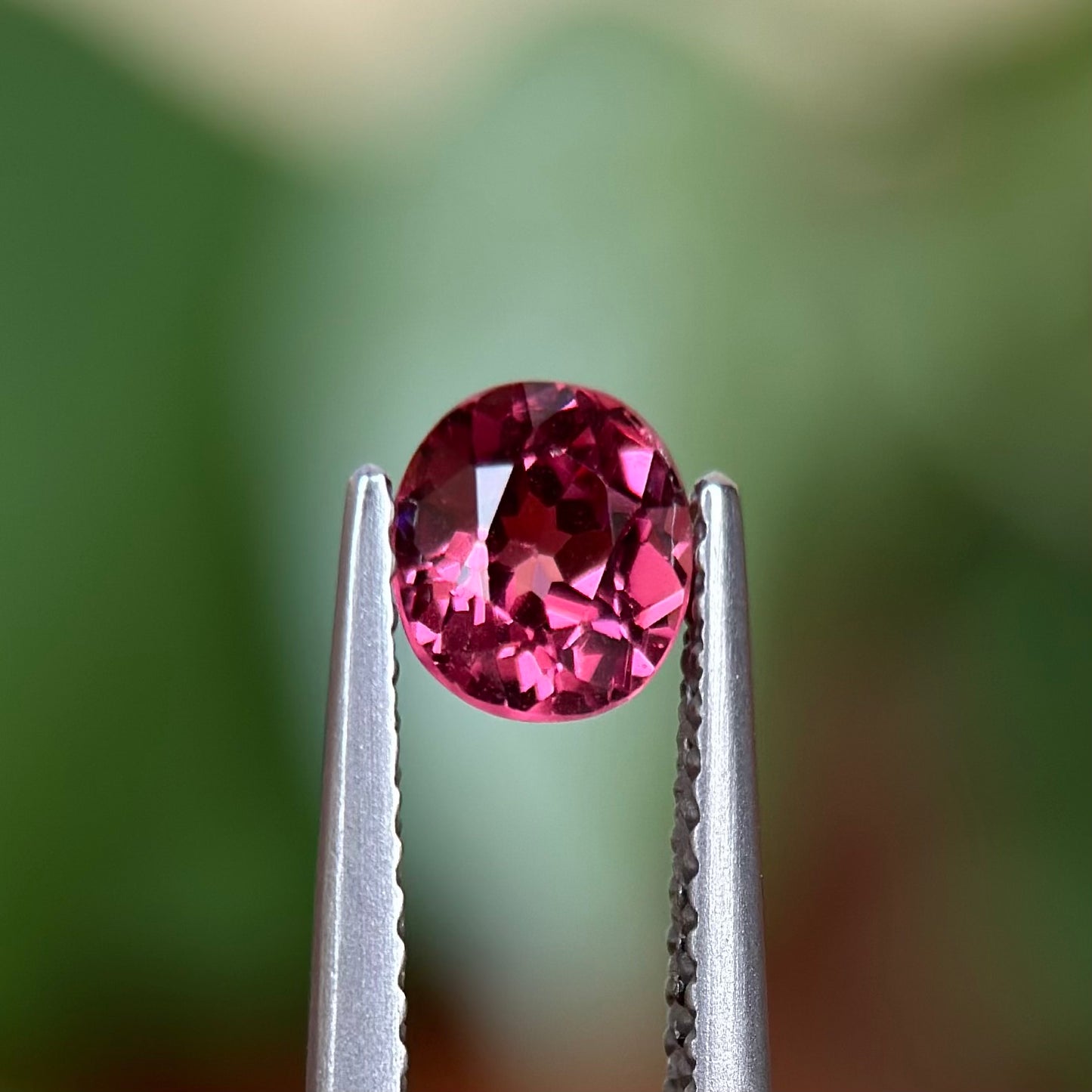 0.77ct Natural Pink Spinel Vietnam. Cushion Shape.