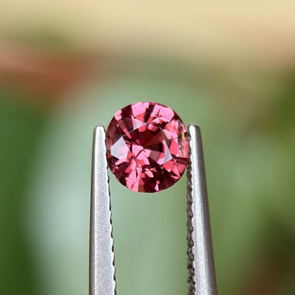0.55ct Natural Pink-Orange Spinel Vietnam. Cushion Shape.