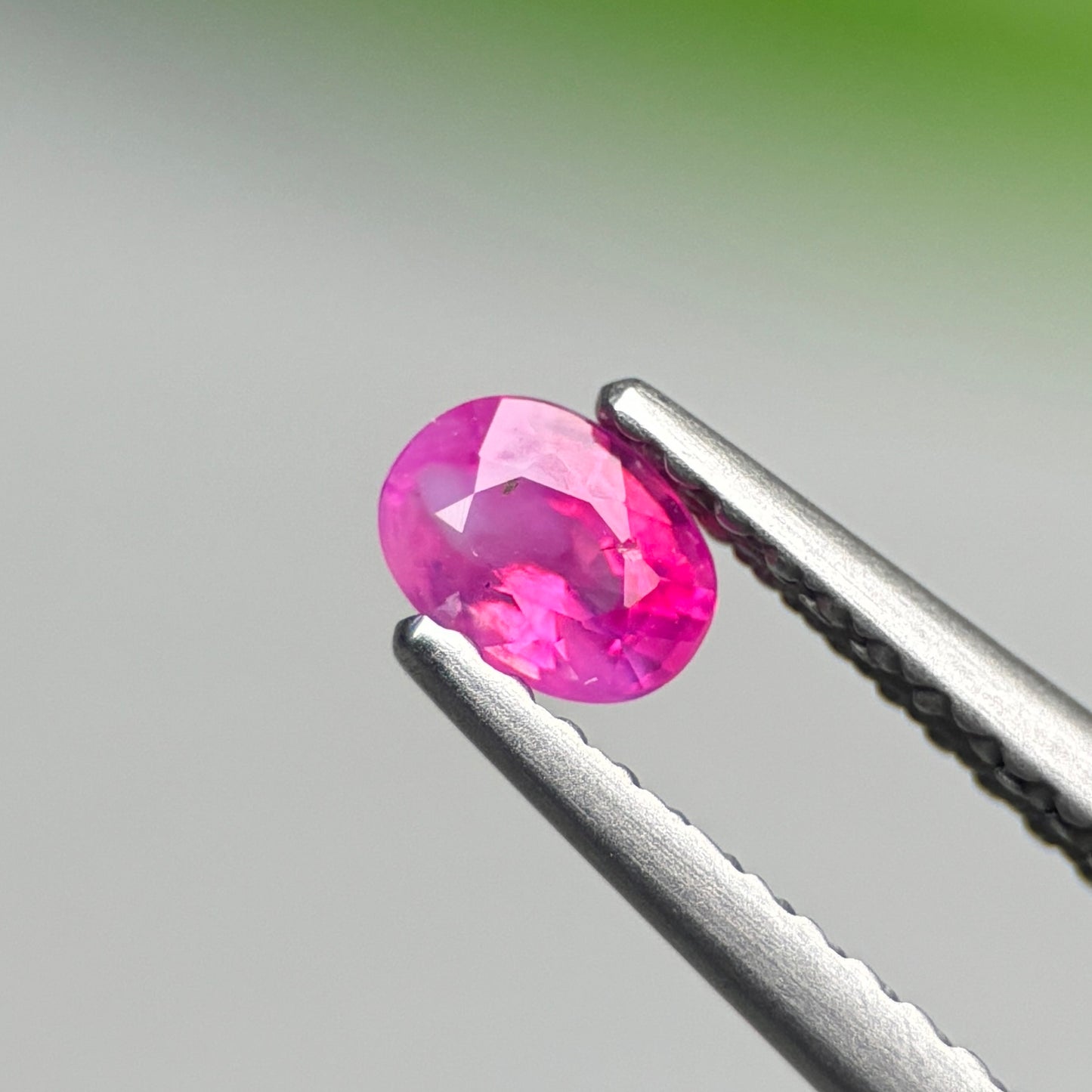 0.30 ct Natural Pink Milky Sapphire Vietnam. Cushion Shape.