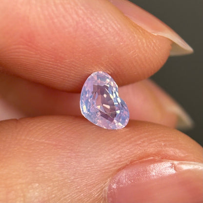 0.8ct Natural Milky White Sapphire Vietnam