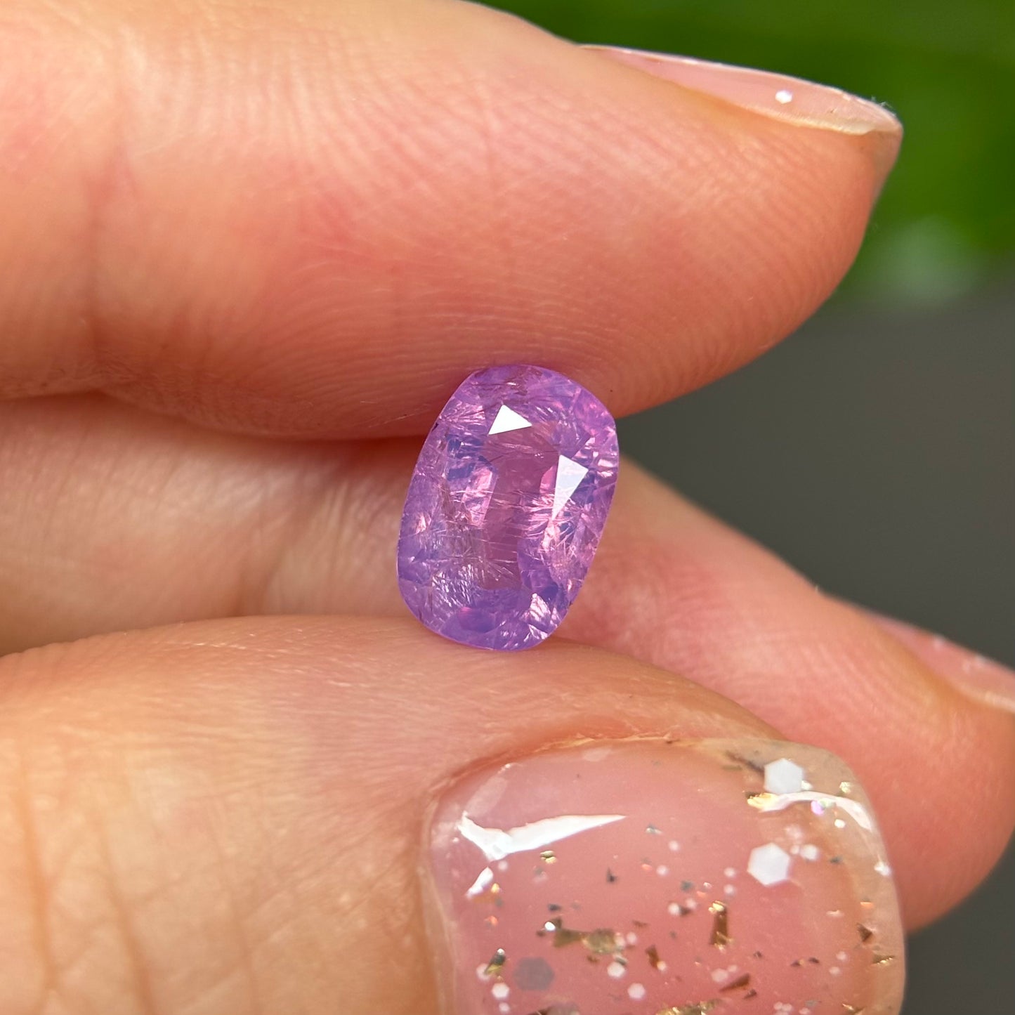 1.37ct Natural Pink Milky Sapphire Vietnam.