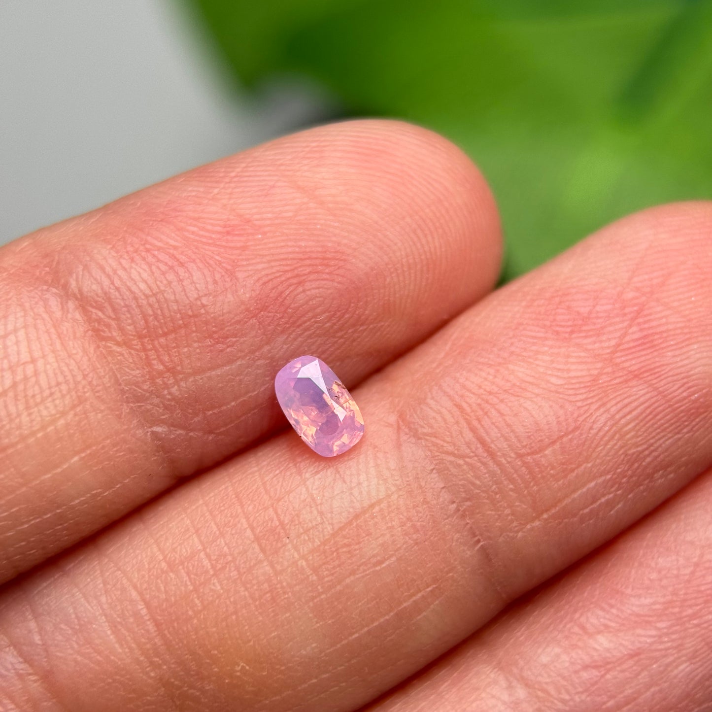 0.36ct Natural Pink Milky Sapphire Vietnam.