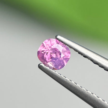 0.45 ct Natural Pink Sapphire Vietnam. Cushion Shape.