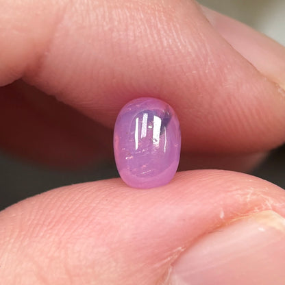 1.32ct Natural Pink Milky Cacbochon Sapphire Viet Nam. No Treatment Sapphire Luc Yen.
