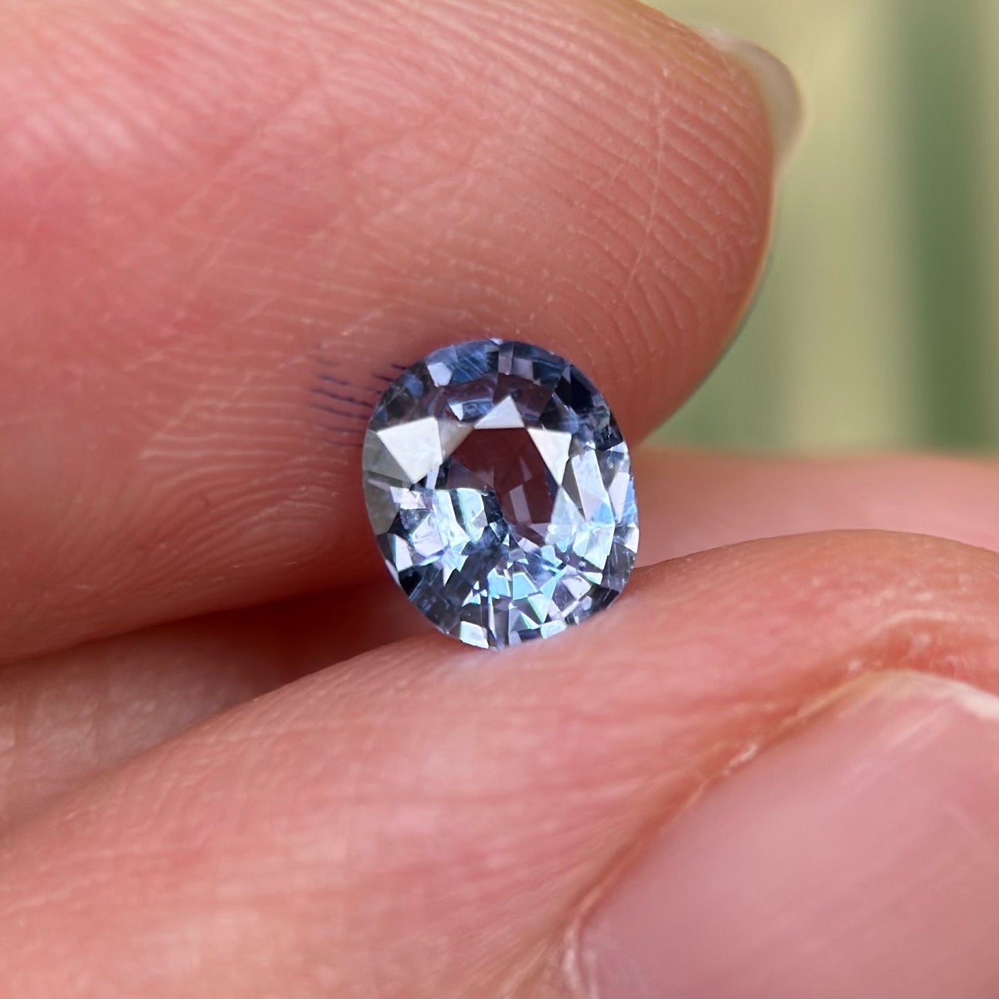 0.60 ct Natural Purple Spinel Vietnam. Oval Shape. No Treatment.