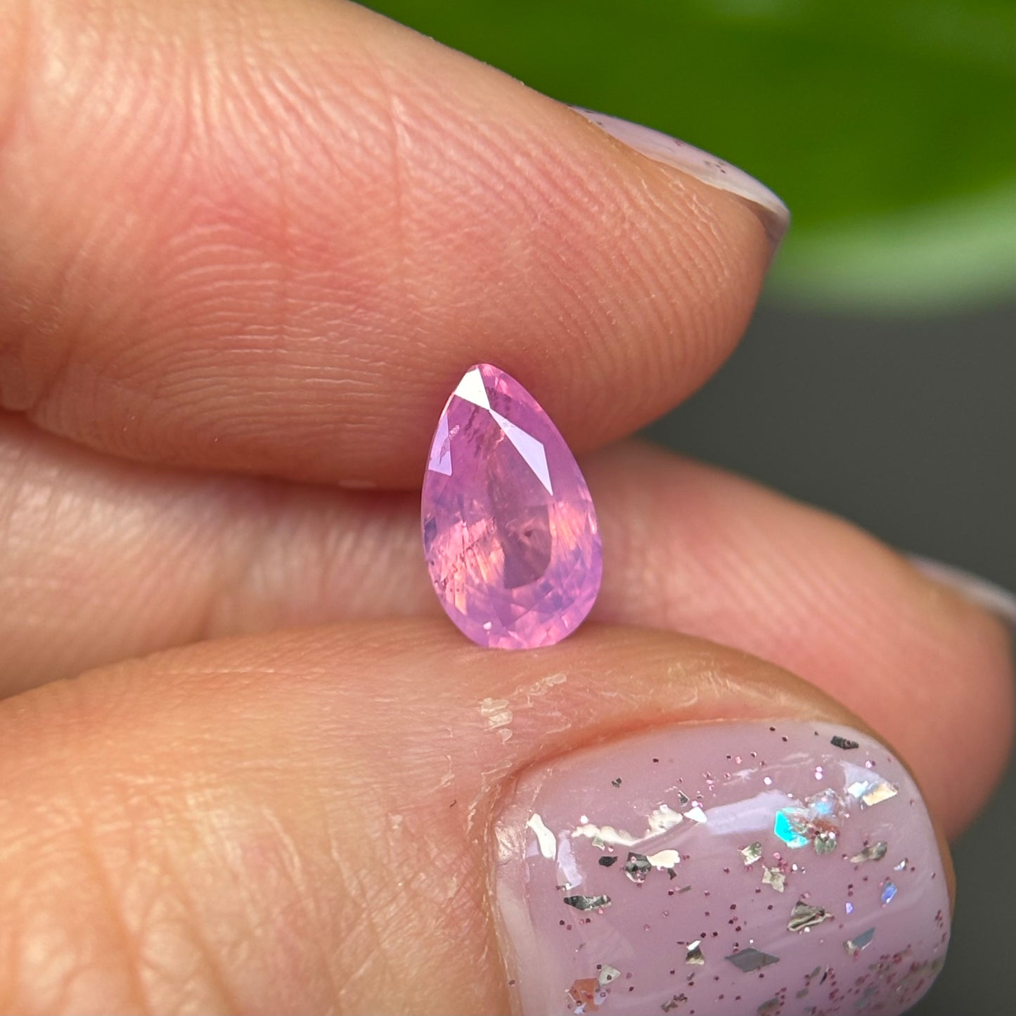 1.15 ct Natural Pink Milky Sapphire Vietnam.