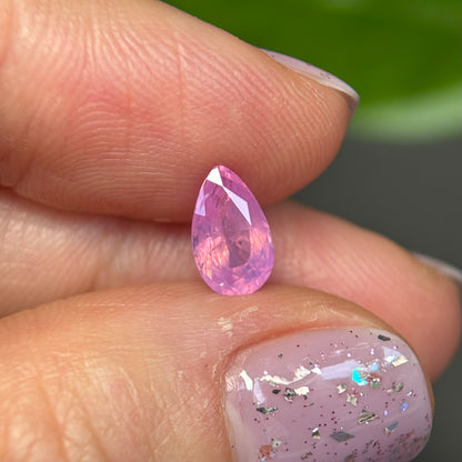 1.15 ct Natural Pink Milky Sapphire Vietnam.