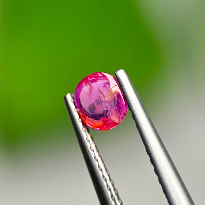 0.42ct Natural Pink Cacbochon Sapphire Viet Nam. No treatment Sapphire Luc Yen.