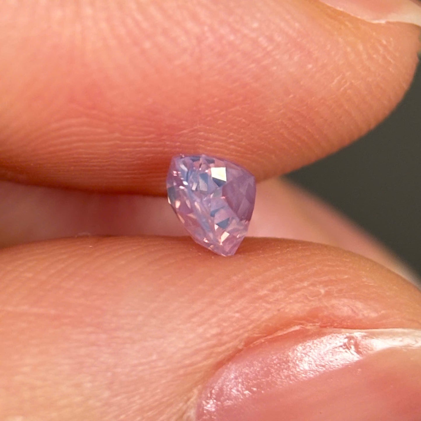 0.8ct Natural Milky White Sapphire Vietnam