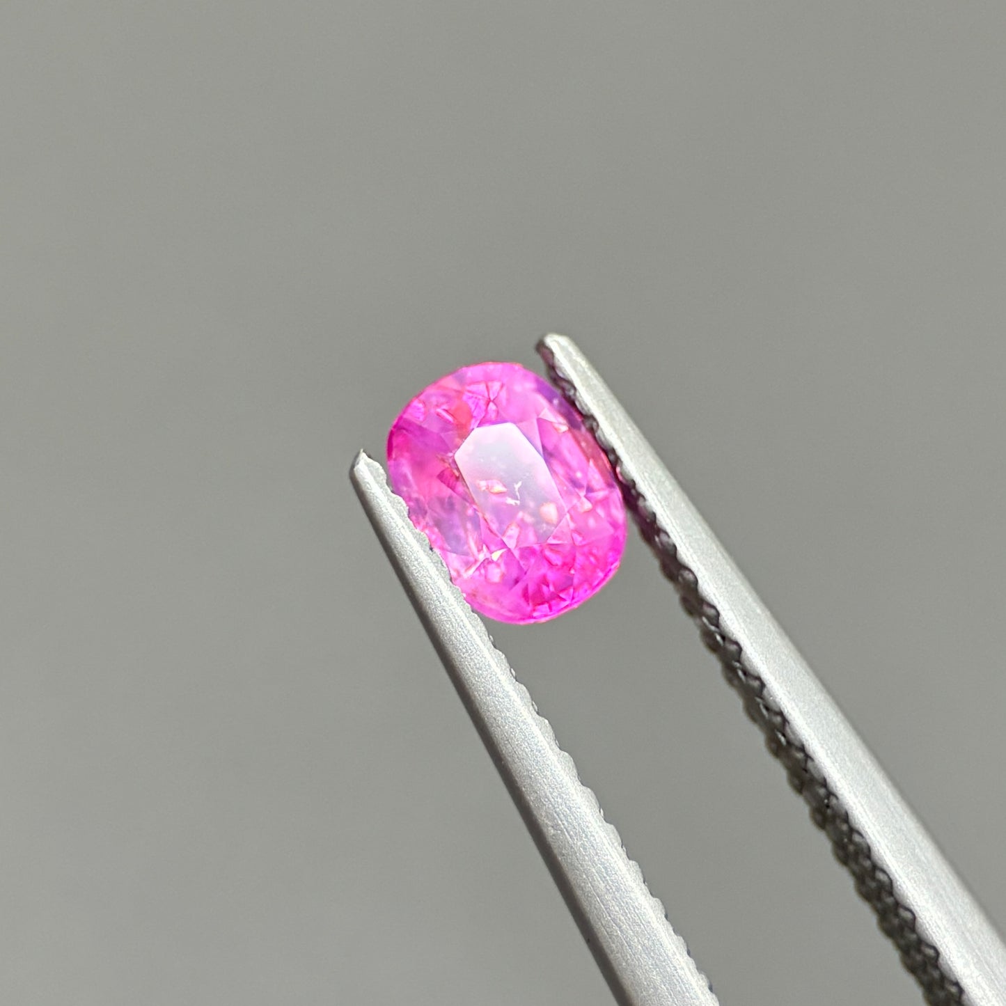 0.66ct Natural Pink Milky Sapphire Vietnam. Cushion Shape. No Treatment Milky Sapphire Luc Yen.