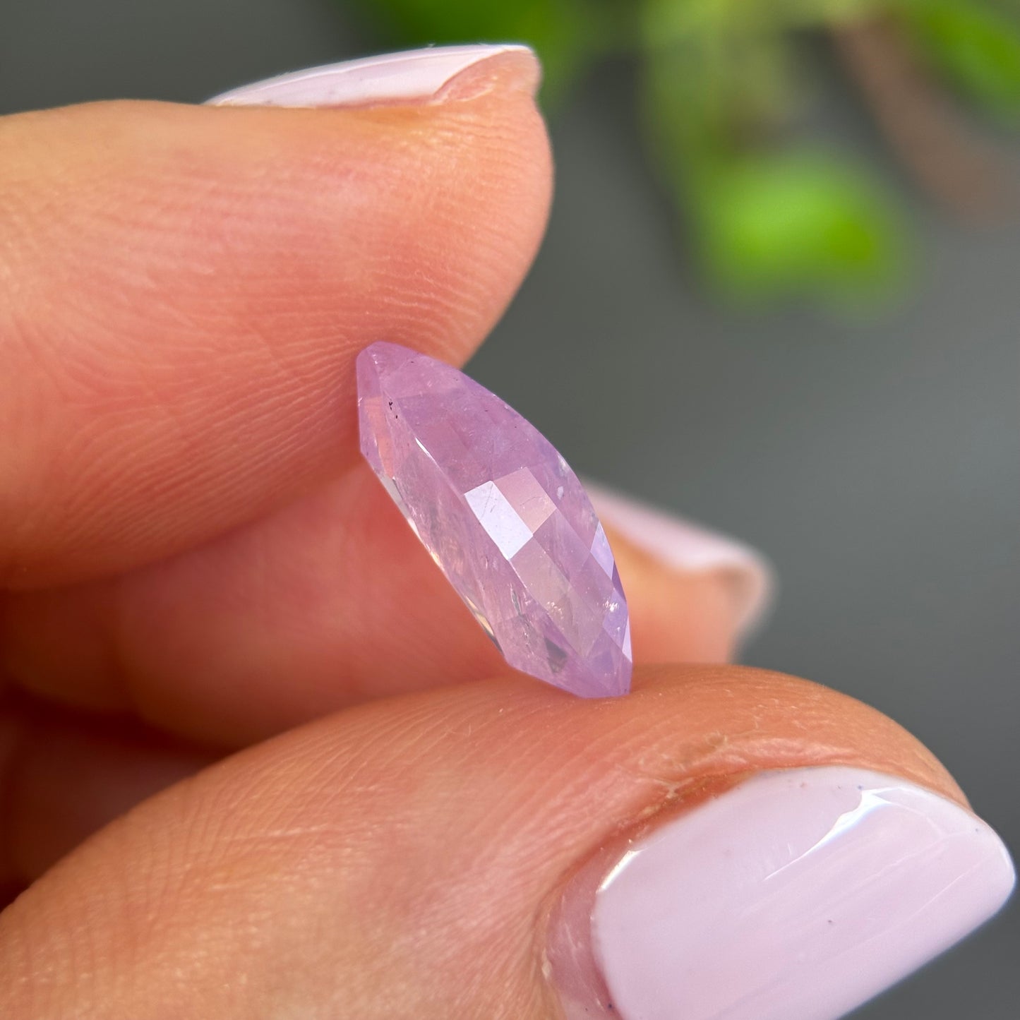 2.63ct Natural Pink Milky Sapphire Vietnam. Marquise Shape. No Treatment.