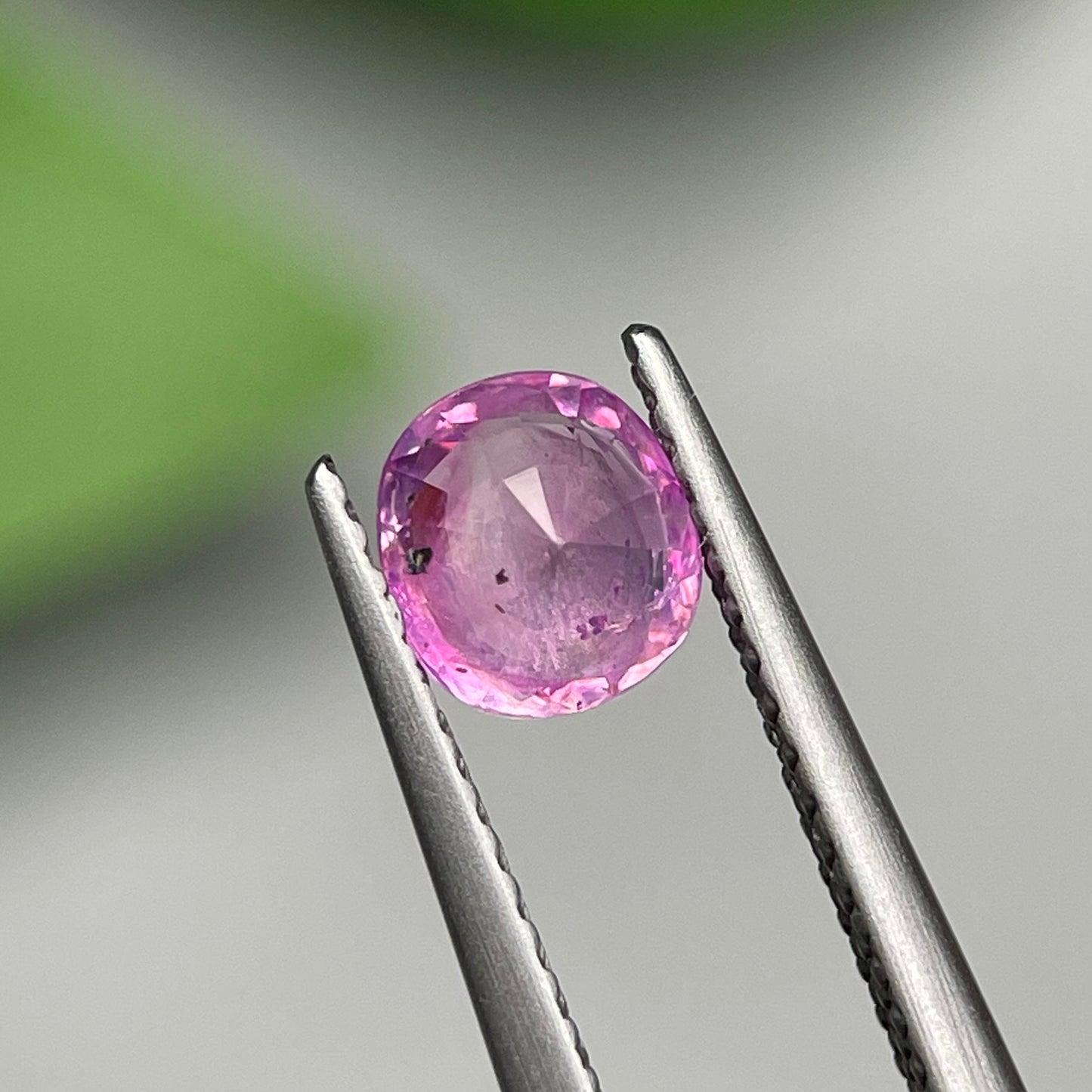 0.91ct Natural Pink Milky Sapphire Vietnam