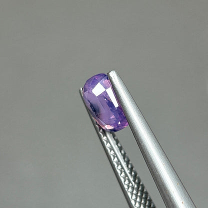 1,0ct Natural Pink Milky Sapphire Vietnam. Cushion Shape. No Treatment Milky Sapphire Luc Yen.