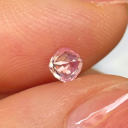 0.36ct Natural Milky Light Pink Sapphire Vietnam