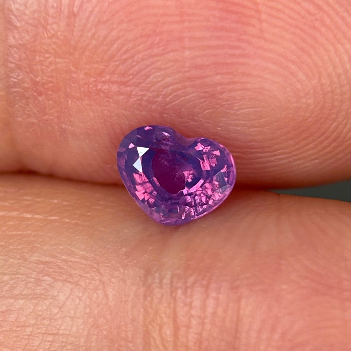 0.75ct Natural Milky Purple Sapphire Vietnam