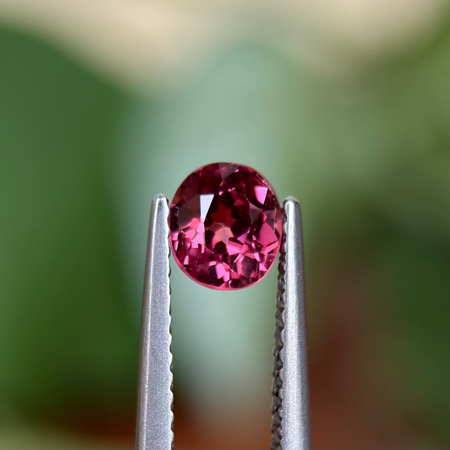 0.77ct Natural Pink Spinel Vietnam. Cushion Shape.