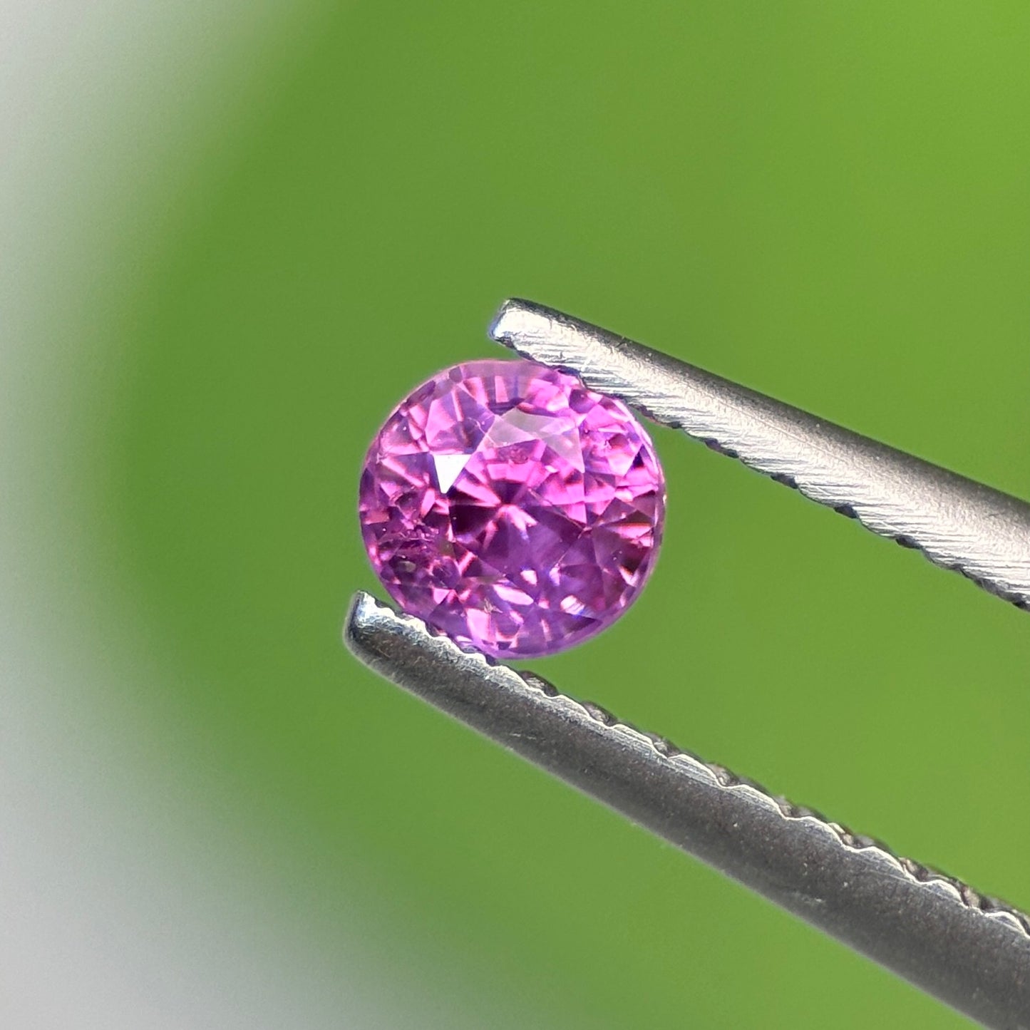 0.32 ct Natural Purple Milky Sapphire Vietnam. Cushion Shape. No Treatment