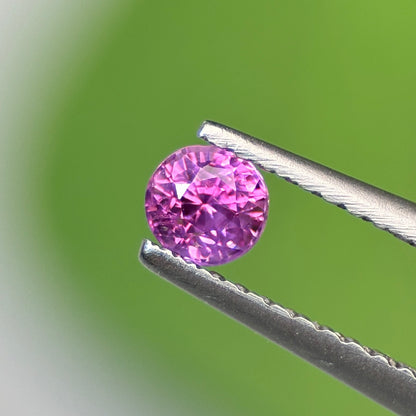0.32 ct Natural Purple Milky Sapphire Vietnam. Cushion Shape. No Treatment