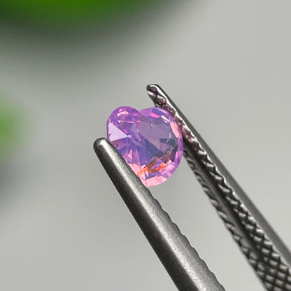 0.52ct Natural Pinkish Purple Milky Sapphire Vietnam