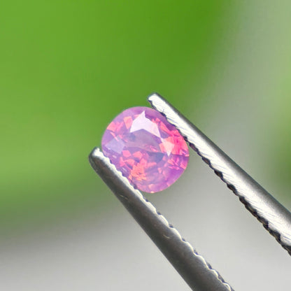 0,29ct Natural Pink Milky Sapphire Vietnam. Cushion Shape. No Treatment Milky Sapphire Luc Yen.