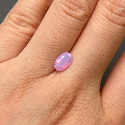 1.23ct Natural Milky Pink Sapphire Vietnam