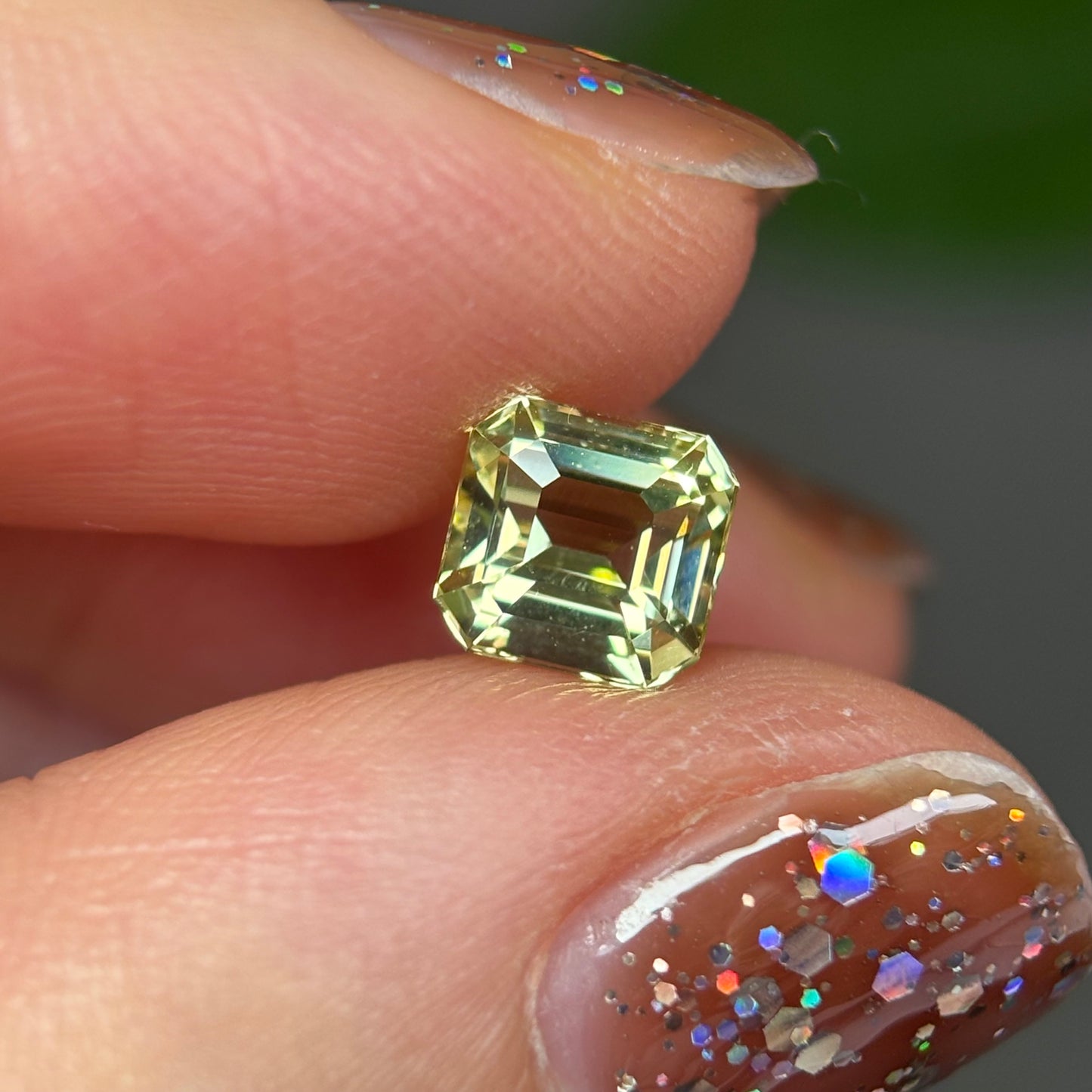 1.15ct Natural  Yellow Chrysoberyl.
